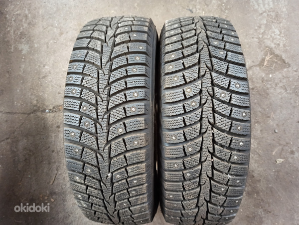 Продаются зимние шины 195/65R15 Laufenn Fit Ice 10 мм.