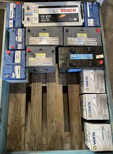 Аккумулятор AGM для авто VARTA, BOSCH, EUROGLOBE, EXIDE (6 фото из 9)