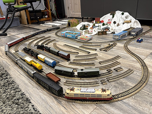 Märklin H0 mudelraudtee komplekt, 1980ndad, Lääne-Saksamaa (1 foto / 10)