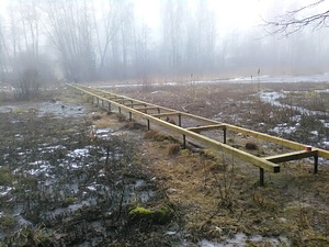 Kruvivundamentide tööd / Kruvvundamentide paigaldus (3 foto / 7)
