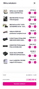 Mänguarvuti - Intel i5 14600k, RTX 5070 12GB, 32gb DDR5, 1 t (10 foto / 10)