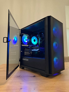 Игровой компьютер - Intel i5 12400, RTX 4060 ti, 32gb DDR4, (1 фото из 5)