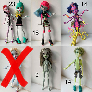 Monster high nukk / nukud (1 foto / 1)