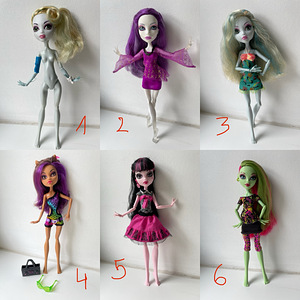 Monster high nukk / nukud ALL HINNAD! (2 foto / 5)
