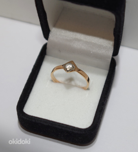 Золотое кольцо, 585 пробы, вес 1.59 g (фото #1)