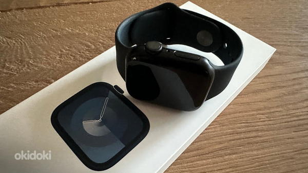 Apple Watch 9 GPS 45MM aku 100% Garantii
