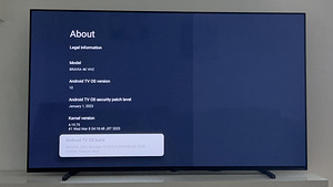 Продается Sony 65" 4K OLED Google TV XR-65A80J (1 фото из 1)