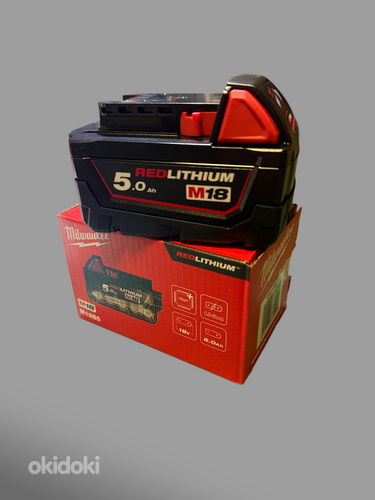 Milwaukee M18 REDLITHIUM 5.0Ah Battery – Model M18B5