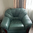 Кожаный диван и два кресла (фото #3)
