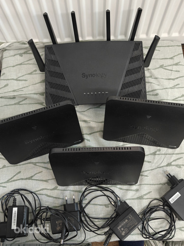 Synology RT6600ax + 3x MR2200ac Mesh WiFi süsteem