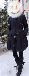 Женская зимняя куртка, размер XS