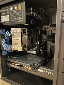 Gaming PC, i3-12100, RTX 3060 Ti, 16GB RAM, 512GB NVMe M.2 (3 foto / 9)