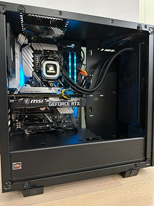 Gaming PC, Ryzen 7 2700X, RTX 3050, 16GB RAM, 500GB SSD M.2 (2 foto / 7)