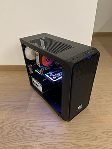 Gaming PC, i3-10105F, RTX 3060 Ti, 16GB RAM, 512GB NVMe M.2 (2 foto / 6)