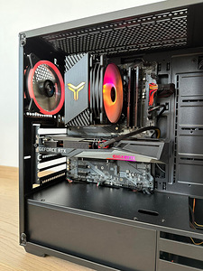 Gaming PC, i3-10100, RTX 3060 Ti, 16GB RAM, 512GB NVMe M.2 (2 foto / 8)