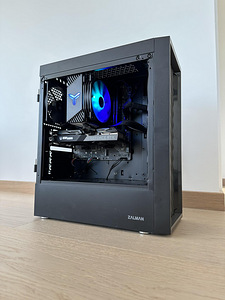 Gaming PC, i3-12100F, RTX 3060 Ti, 16GB RAM, 512GB NVMe M.2 (2 foto / 8)