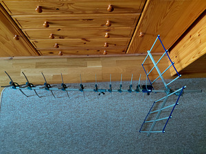 TV-antenn + uus kaabel 10 m (1 foto / 4)