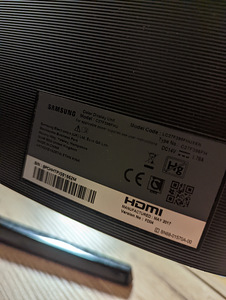 Monitor 27" samsung c27f396fh (1 foto / 2)