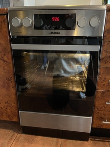 Elektripliit Hansa keraamiline, 65L, roostevaba teras (3 foto / 6)