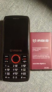 Телефон IRBIS SF52, USB