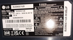 LG OLED 65" C1 telekas (6 foto / 6)
