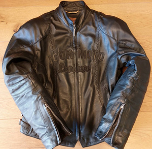 Müüa ICON MOTO Leathers tsiklitagi naistele. Must. (2 foto / 5)