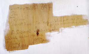 Väga eriline meistri käsitöö antiikne kapp 1939 (2 foto / 6)