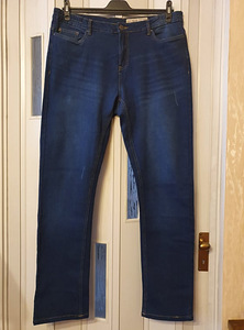 Новые женские джинсы большого размера, размер48; UK-20; XXXL