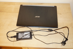 Acer i5 7gen 17.3 IPS FHD, 512GB SSD 32GB, Nvidia GTX 1050Ti (1 foto / 10)