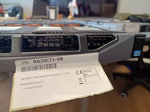 DELL R620, 1*E5-2620, 8gb ram, DVD RW, 1 aasta garantii (2 foto / 5)