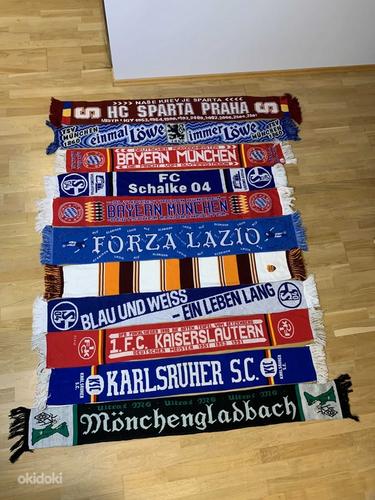 Футбольные шарфы - 21 штука (фото #2)
