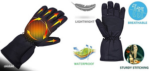 Практичные смарт-перчатки с подогревом,новые, разные размеры