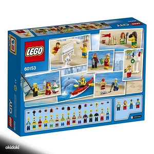 Uus LEGO City 60153 People pack – Fun at the beach 169 osa (3 foto / 3)
