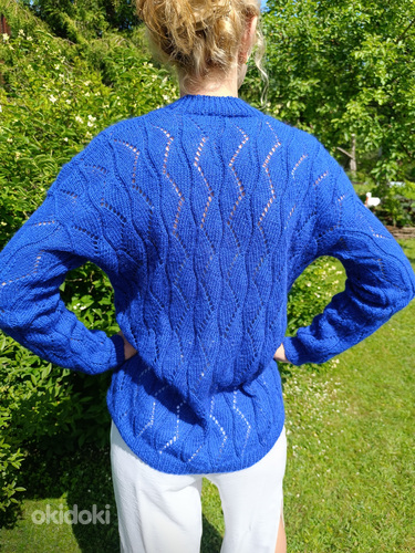 Новый свитер ручной работы р. L-XL (фото #3)