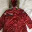 Красная куртка для девочек s: 122/128 (фото #1)