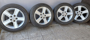 16" диски Mazda 5x114,3 16x7 шины Michelin 205 55 16