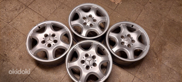 16 " Mercedes erilaiused veljed 5x112 16x7 et36 ja 16x8 et37