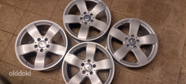 17 " Mercedes veljed 5x112 17x8 et 36