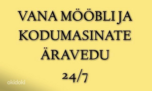 Tasuta pesimasinate ja metalli äravedu, Kola-Takso24h (1 foto / 5)