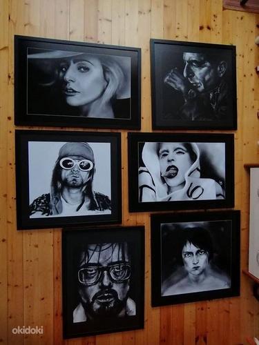 Lady Gaga trükitud kunstiteos (foto #2)