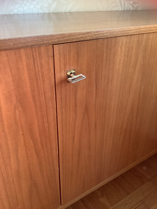 Kapp, sideboard, tiigipuu spoon, retro (10 foto / 10)