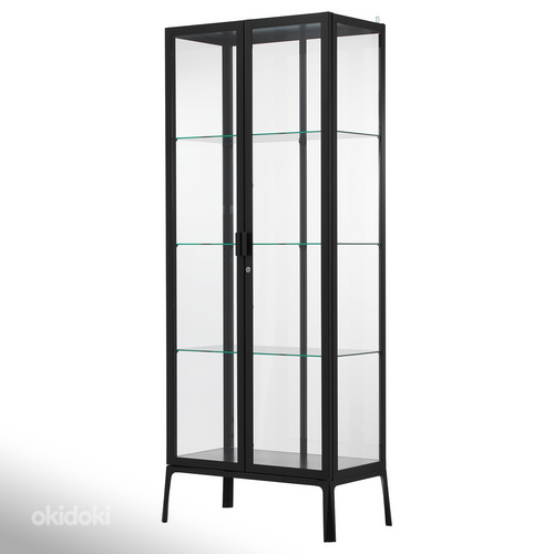Vitrinekapp, antratsiit, 73x175 cm