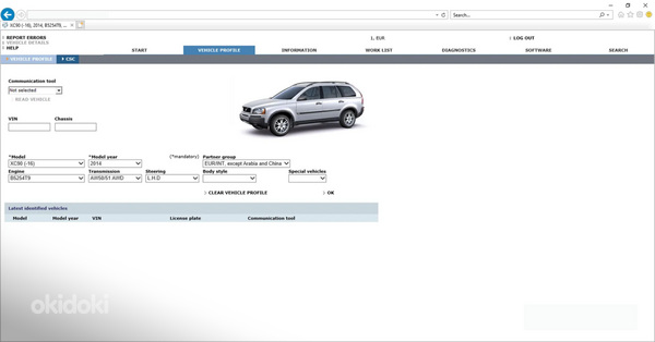 Volvo VIDA/Autodata/HaynesPro/SEDRE/DiagBox/elektriskeemid