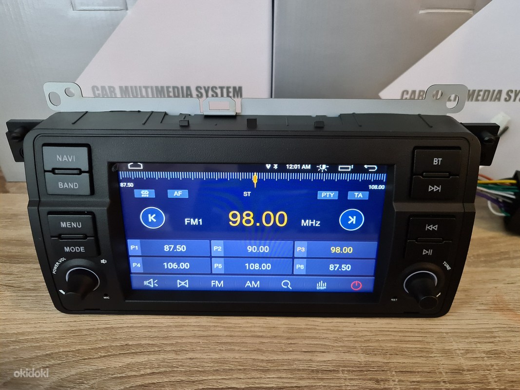 BMW E46 Android 1+16GB, DSP. RDS, UUS (foto #5)