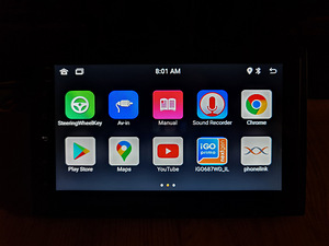 2DIN Android 11, BT, USB, GPS, Wifi, RDS. Uus (9 foto / 10)