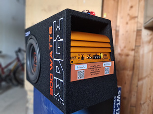 Uus EDGE 10" 900W Active võimendiga + kaablid (4 foto / 9)
