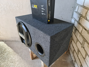 Alpine 12" 1000W ja võimendi, Hi-input, UUS (5 foto / 9)