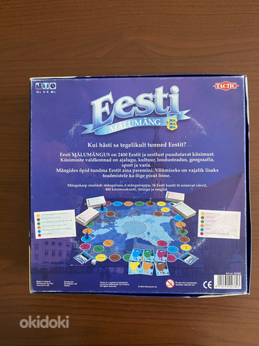 Lauamäng ''Eesti mälumäng''. Mida võiks teada Eesti kohta?
