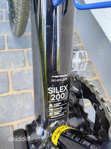 Merida Silex 200 оптическая черная L-рама, гравийный велосип (фото #7)