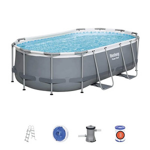 Müüa uus Bestway Power Steel 4.27×2.50 raamiga bassein (4 foto / 4)
